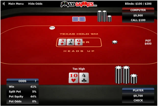 How to set up poker
